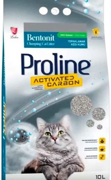 Proline Aktif Karbonlu Kedi Kumu 10 LT ürün görseli 1