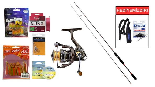 Fujin Boreas Bream 230cm 1-15gr&Fujin Ajime 500 LRF Seti ürün görseli 1