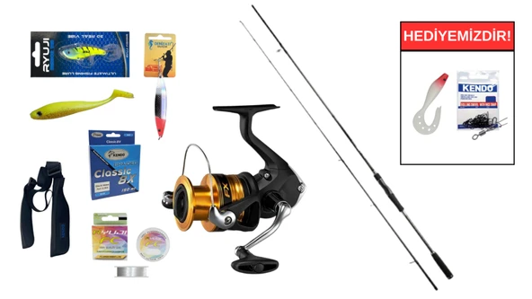 Fujin Dragon Monster 278cm 5-55gr&Shimano FX 4000 FC Spin Seti ürün görseli 1