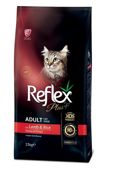 Reflex Plus Lamb Kuzu Etli Yetişkin Kedi Maması 15 Kg ürün görseli 1