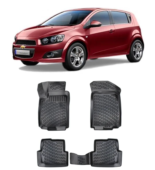 Chevrolet Aveo 2011- BTM 3D Havuzlu Paspas ürün görseli 1