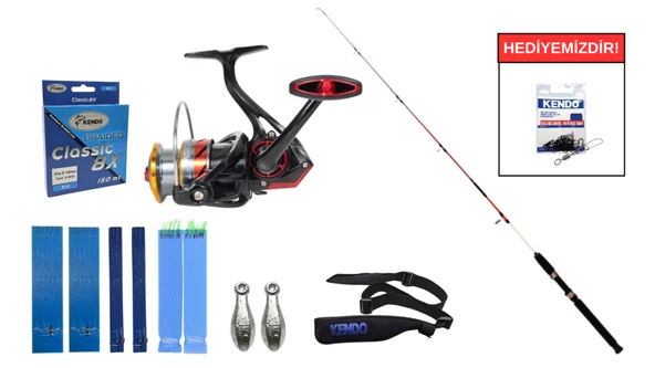 Remixon Tekno Boat 1.65m 50-100gr&Remixon Expert 6000 3BB Tekne Seti ürün görseli 1