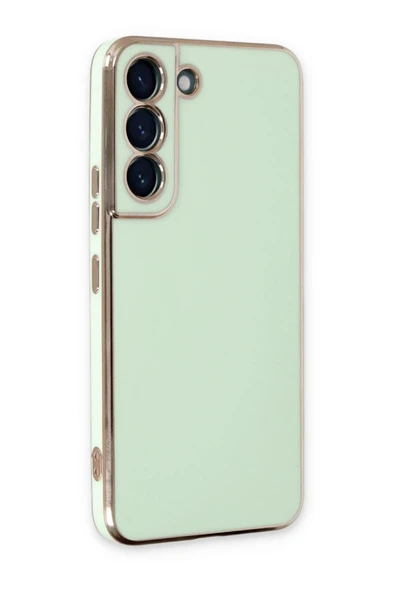 Newface Samsung Galaxy S22 Plus Kılıf Volet Silikon - Açık Yeşil ürün görseli 1