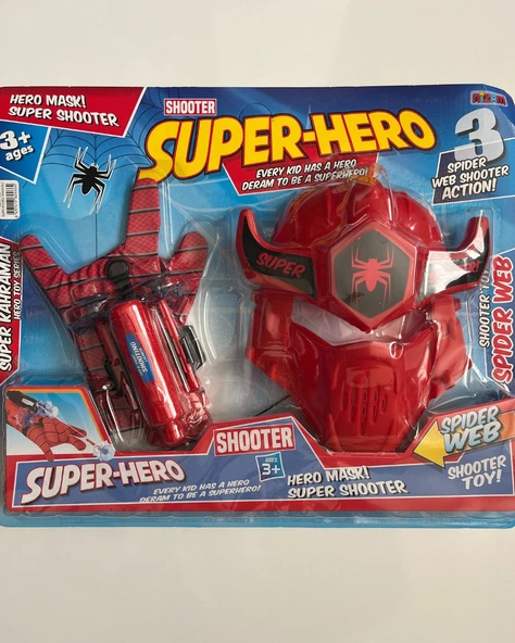 Süperhero Maskeli Set ürün görseli 1