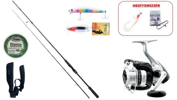 Ryuji Special 270 cm 7–44 gr & Daiwa Strikeforce 4000B Spin Seti ürün görseli 1