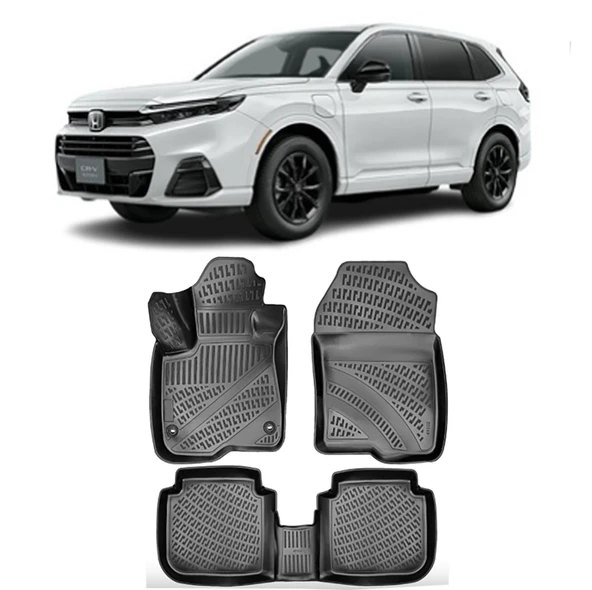 Honda CRV 2024- BTM 3D Havuzlu Paspas ürün görseli 1