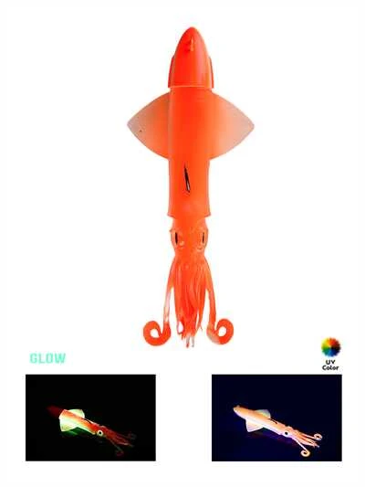Fujin Calamax EVO 190gr Combo Squid Silikon Yem  RED - Resim 2