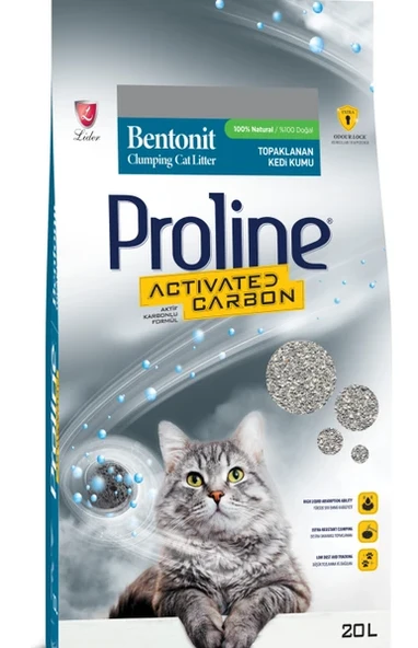 Proline Aktif Karbonlu Kedi Kumu 20 LT ürün görseli 1