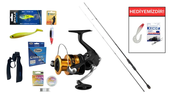 Daiwa RX Lure Game BF 2.70m 10-35gr&Shimano FX 4000 FC Spin Seti ürün görseli 1