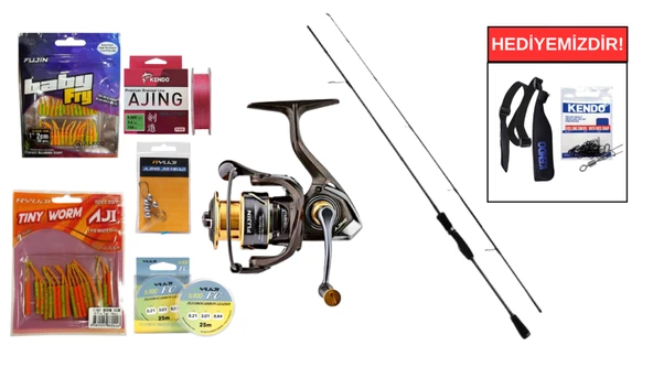 Fujin Sniper 210cm 3-18gr& Fujin Ajime 500 LRF Seti ürün görseli 1