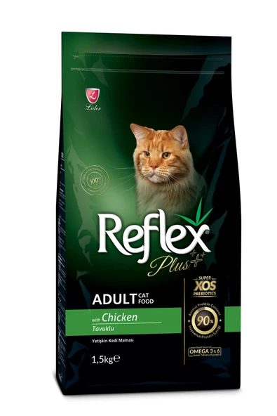 Reflex Adult Tavuklu Yetişkin Kedi Maması 1,5 Kg ürün görseli 1
