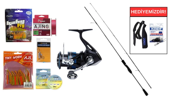 Fujin Sniper 210cm 3-18gr& Shimano Nexave FI 1000 LRF Seti ürün görseli 1