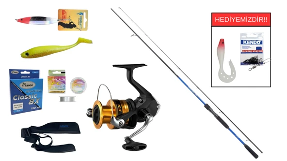 Shimano Vengeance DX 269 Cm 10-50 Gr&Shimano FX C3000 FC Spin Seti ürün görseli 1