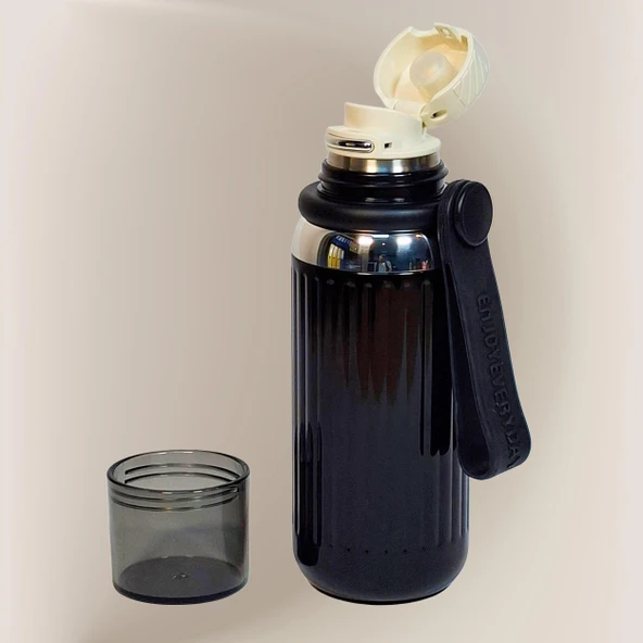 Çift Katmanlı Paslanmaz Çelik Termos 500 ml - Resim 9
