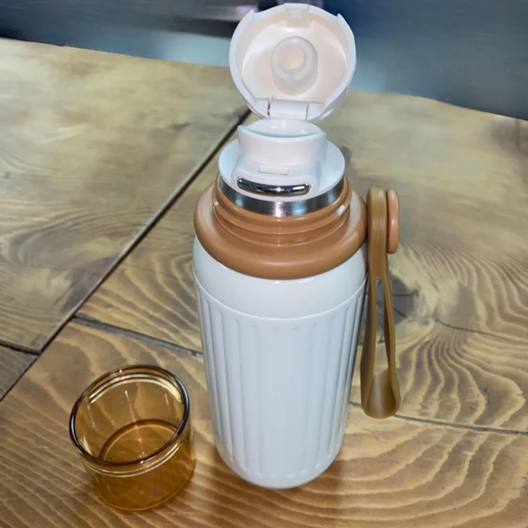 Çift Katmanlı Paslanmaz Çelik Termos 500 ml - Resim 3