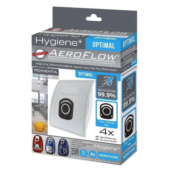 Rowenta İle Uyumlu RO 6886 X-Trem Power 4A Süpürge Toz Torbası Kutulu ürün görseli 1