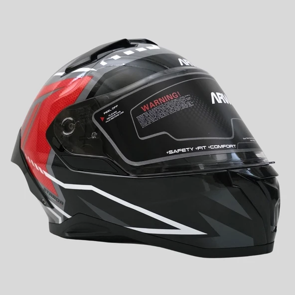 Arwic Pro Model Kapalı (Full Face) Motosiklet Kaskı – AR939 ürün görseli 1