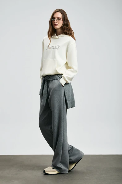 Lufian 122030023 Cassa Kadın Örme Kadın Sweatshirt - Resim 4