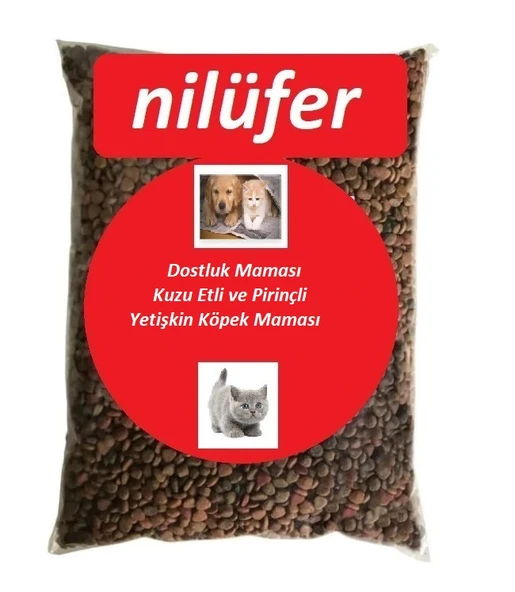 Nilüfer Dostluk Maması Tavuklu Yetişkin Köpek Maması 1 KG ürün görseli 1