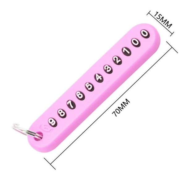 Mini Anahtarlık Çok Amaçlı Numaratör - Resim 3