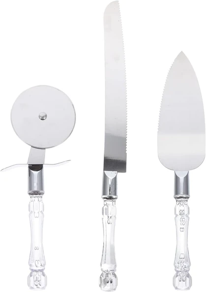 3 Parça Servis Seti - Resim 2