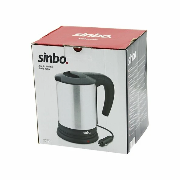 Sinbo Araç İçi Kettle Paslanmaz Çelik - Resim 3