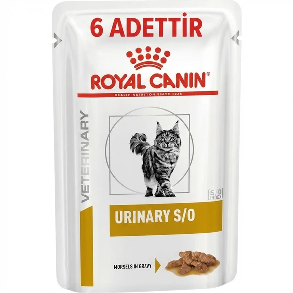 Royal Canin Urinary S/O 6 Adet Konserve Mama - Veteriner Hekim Önerili Sistit ve Taş Tedavisi ürün görseli 1