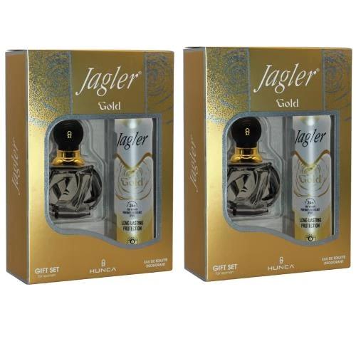 Jagler Gold 2 X 60 Ml Edt Kadın Parfüm Set ürün görseli 1