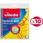 Vileda 10 Paket 3 Lü 30% Mikrofiberli Mutfak Bezi ürün görseli 1