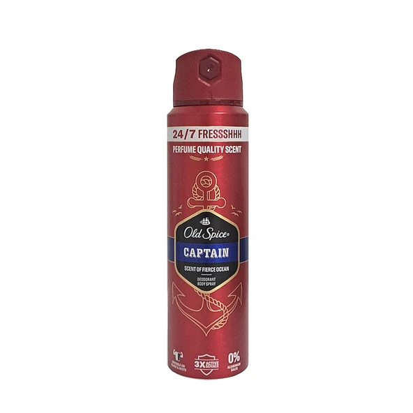 Old Spice Captain Erkek Deodorant Sprey 150 ml ürün görseli 1