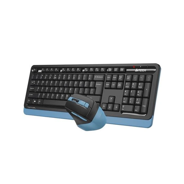 A4 Tech FG1035 Mavi Kablosuz Klavye Mouse Seti - Resim 2