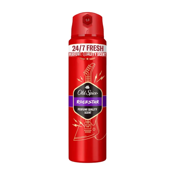 Old Spice Rockstar Erkek Deodorant Spray 150 ml ürün görseli 1