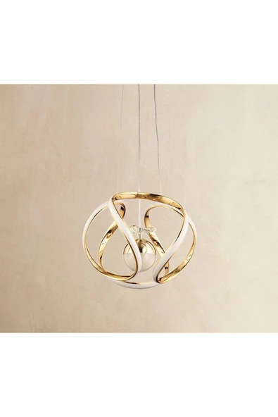 LUNOX Arya-1gd/tek toplu taşlı led avize - Resim 2