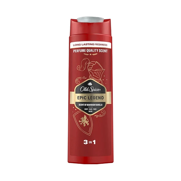 Old Spice Epic Legend Erkek Duş Jeli ve Şampuan 400 ml ürün görseli 1