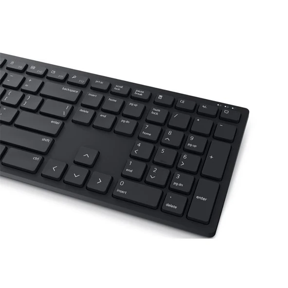 Dell Pro KM5221W Siyah Kablosuz Klavye Mouse Seti - Resim 2