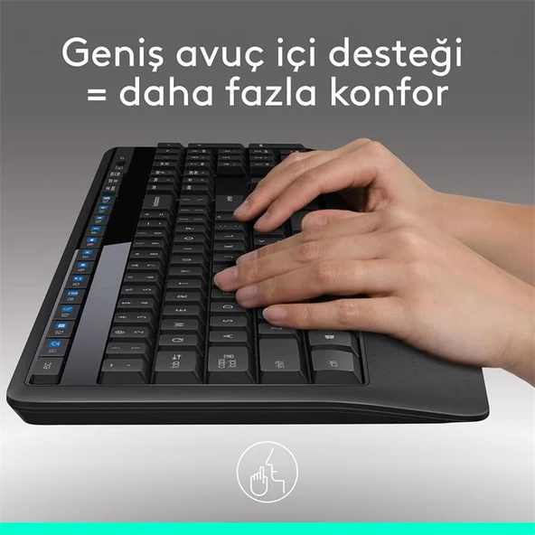 Logitech MK345 920-006514 Kablosuz Klavye Mouse Seti - Resim 3