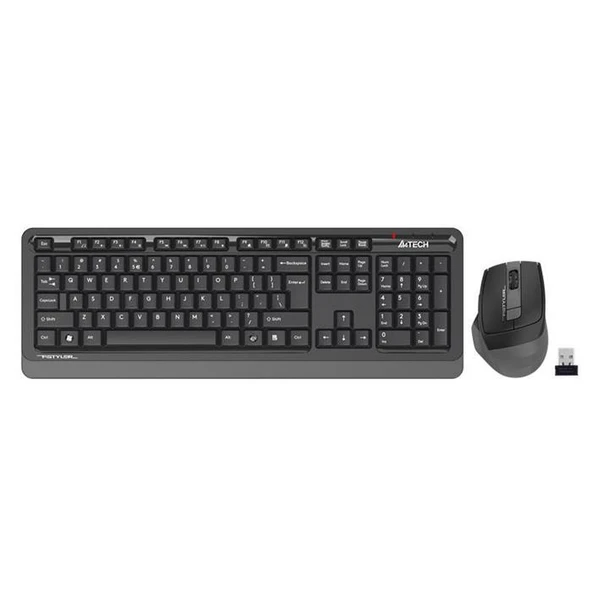 A4 Tech FG1035 Gri Kablosuz Klavye Mouse Seti ürün görseli 1