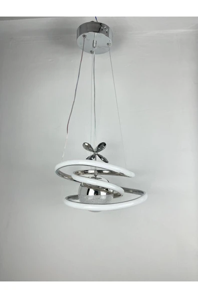 LUNOX Kaos-1ch/tek toplu taşlı led avize - Resim 2