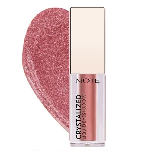 Note Crystalized Liquid Eyeshadow Likit Metalik Göz Farı - 04 Pink Bouquet ürün görseli 1