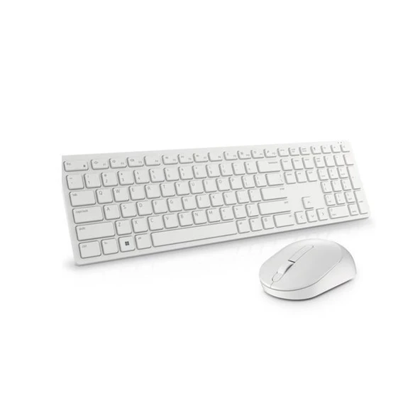Dell Pro KM5221W Beyaz Kablosuz Klavye Mouse Seti - Resim 2