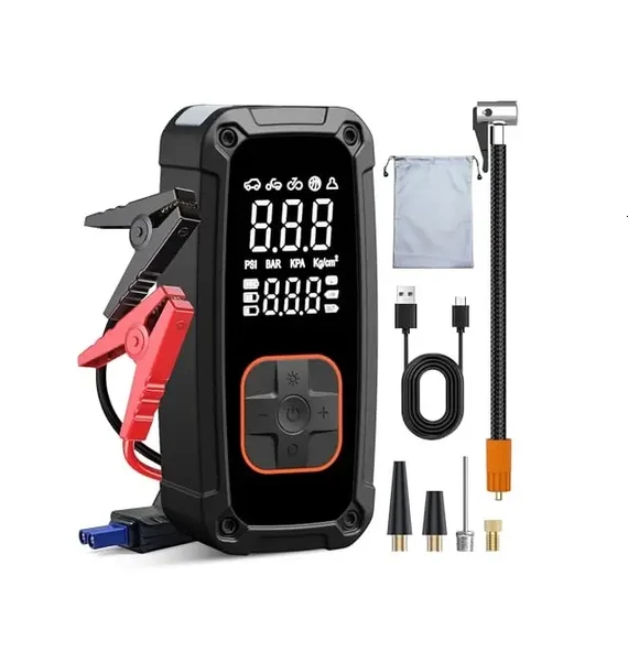 Rıco Akü Şoklama Ve Şarjlı Hava Kompresörü 022-RC4074 ürün görseli 1
