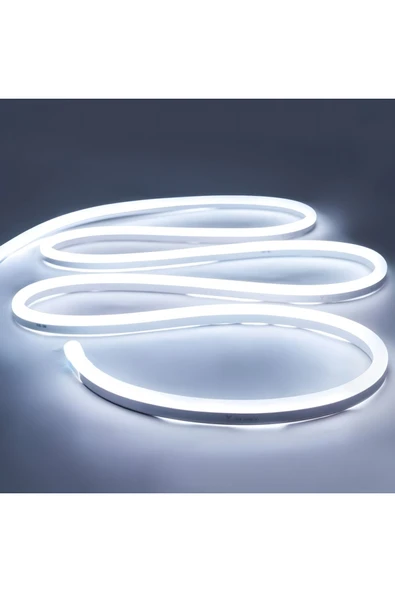 ERBAY 12V 5 Metre Neon Şerit Led Beyaz Işık ürün görseli 1