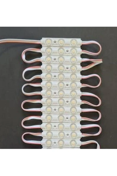 ERBAY 10 Adet 1.5W 2835 Mercekli LED Modül, Gün Işığı, Mavi, Kırmızı, Amber renk seçenekleri ürün görseli 1