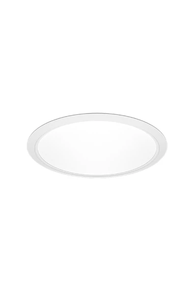 ledhouse 15w Yuvarlak Led Slim Panel Sıva Altı Beyaz Işık Tavan Armatür (beyaz Kasa) ürün görseli 1