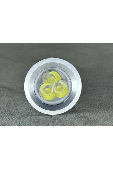 Technomax 5 Adet 3w Led Ampül 3x1w Vitrin Ampülü Power Ledli Ampül ürün görseli 1