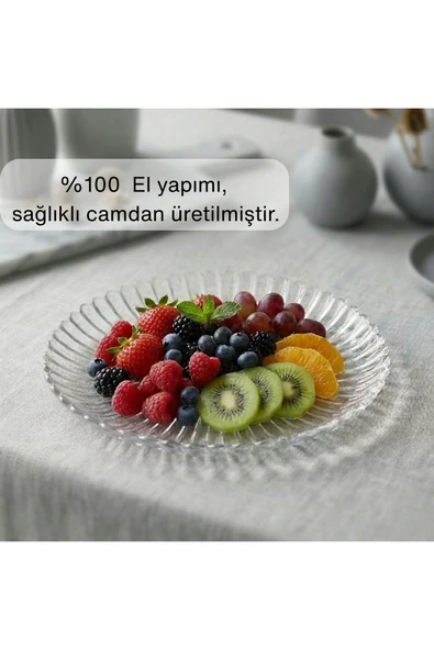Selen Concept Papatya Model Cam Tabak Tekli ürün görseli 1