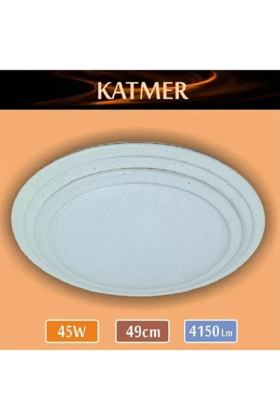 ERBAY 45w Yeni Model Katmer Desenli Armatür Şık Dekoratif Ürün Sıva Üstü Led ürün görseli 1