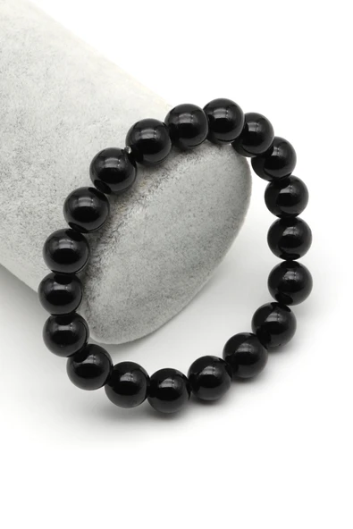 Turmalin Doğal Taş Bileklik 10 mm Küre Kesim - BLK-2173 ürün görseli 1