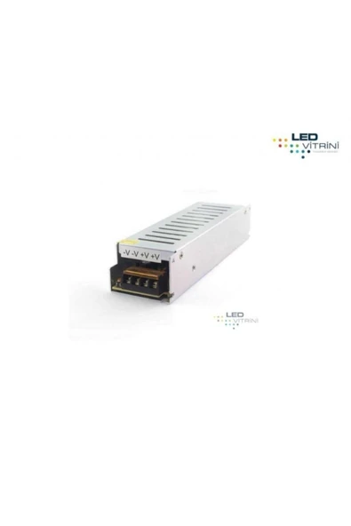 25ledaydınlatma 20 Amper Şerit Led Trafosu Slim Kasa Led Adaptör 12 Volt 250 Watt ürün görseli 1