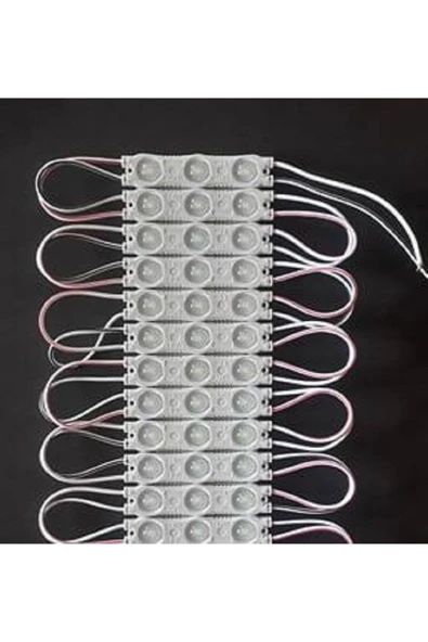 ERBAY 20 Adet 1,2w Mercekli Modül Led Tabela Ledi 12 Volt Led Araba Led ürün görseli 1